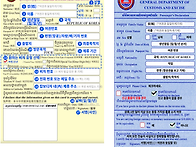 캄보디아비자신청및입국서류