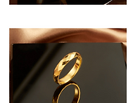 순금 쌍 가락지