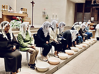 성목요일 발씻김예식