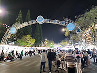 (1월 8일) 달랏 야시장(베..