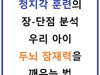청지각 훈련의 장단점 분석..