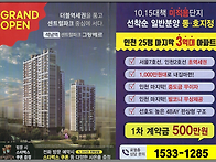 인천 아파트 분양 석남역 ..