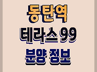 동탄 테라스99 동탄역 오..