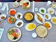 찰보리밥정식 우렁이된장찌..