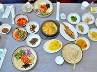 찰보리밥정식 우렁이된장찌..