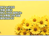 오늘의 책 속의 한 줄 -..