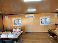 컨테이너벽걸이냉난방설치