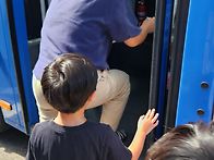 버스 차고지에 다녀왔어요..