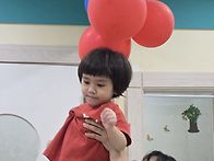 풀장에서 놀아요^^