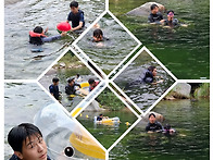수승대 여름 물놀이 체험