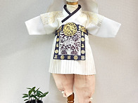 금박화이트 원삼세트(추가..