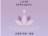 심우회 새 가족을 기다립니..