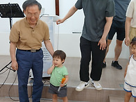 김상식집사님 손주들 등대교회 방문
