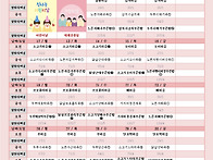 2025년 5월 식단표
