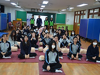 월서중학교 심폐소생술 교..