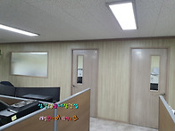 사무실래핑칸막이..