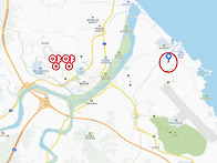 수산항, 송전해변, 쏠비치..