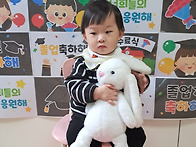 수료식을 했어요.