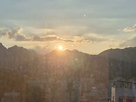 북한산 일출
