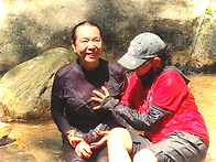 계곡벙개...가령폭포 에서..