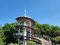 두타산 중심봉 한반도지형..
