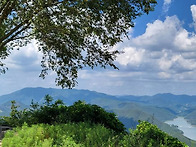 화산풍차전망대의 여름날...
