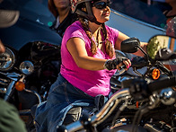 BIKER WOMAN