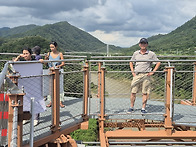 7월 한탄강 출렁다리
