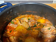 퇴근하고 맛나게 만든 닭볶..