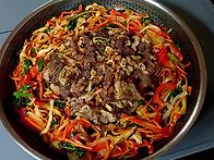 참송이버섯 과 차돌박이 ..