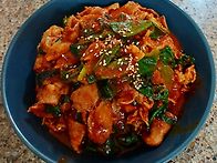 대파잎 고추장 제육 볶음입..