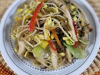 3천원의 행복 콩나물 잡채..