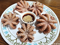 주꾸미 손질법과 예쁘게 ..