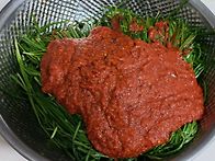 피를 맑게 하는 부추김치