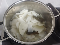 청국장찌개 만들었어요