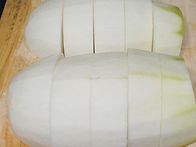 미더덕 넣은 무 조리림