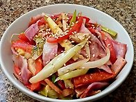 참송이버섯 베이컨 볶음 ..