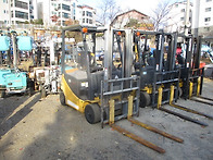 코마츠 1.5톤 전동 지게차..