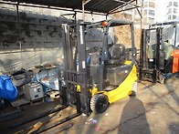 코마츠 1.5톤 전동 지게차..