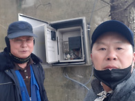 경북망 중계기 수리 및 점..