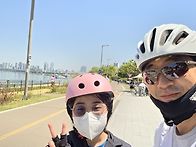 서은 한강 첫 라이딩('2..