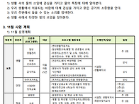 2024년 11월 월간계획서 ..