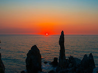 ★[촛대바위] 추암 촛대바..