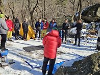 인수봉 첫 대면