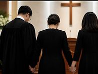 "목사님, 빈소 차..