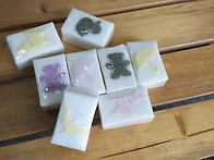 사슴캐릭터 백설기