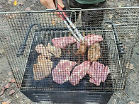 러닝후 바베큐(bbq) 파티