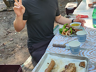 러닝후 바베큐(bbq) 파티