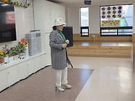 봉사 활동 에서 한컷