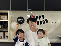 아이들에 축하받고ᆢ